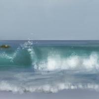 The beach