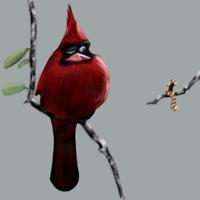 The Cardinal and the worm