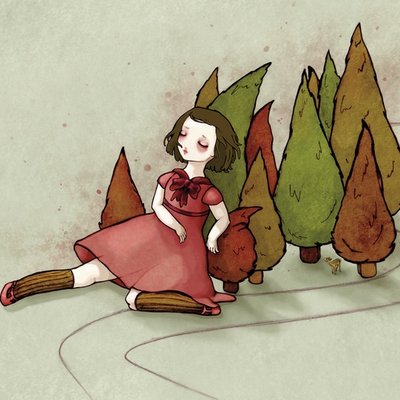 Resting on the woods...