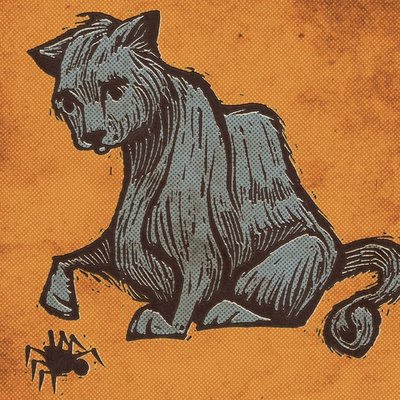 Black Cat & Spider
