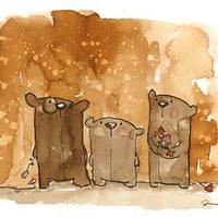 Bear trio
