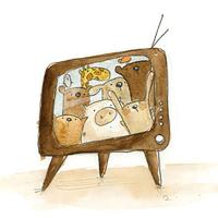 In the telly