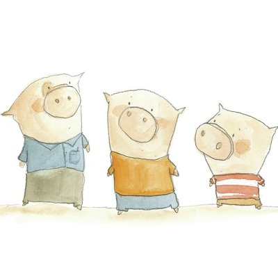 three pigs