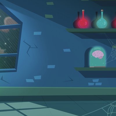 Scientist Lair Background