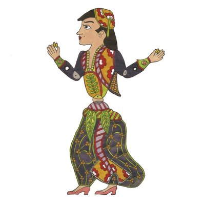 The pretty dancer