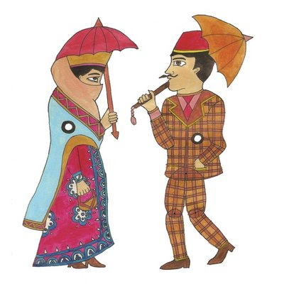 The rich couple