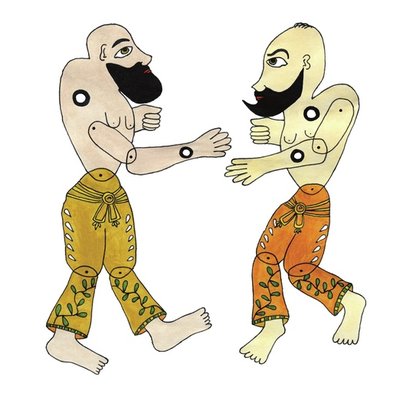 The wrestlers
