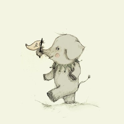 An elephant 