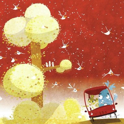 driving by the magic tree