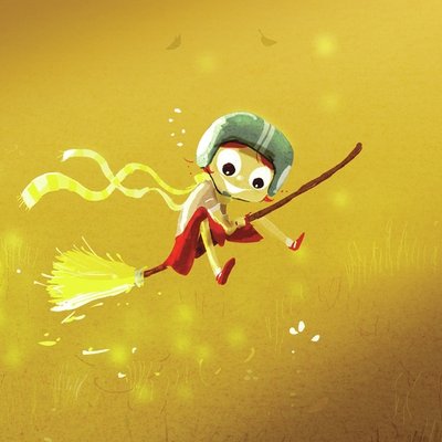 trying my broomstick