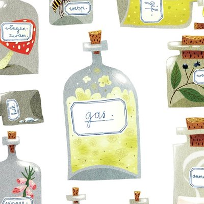 Bottles of poison