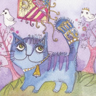Kitty and Kite