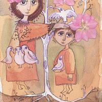 Mother and son