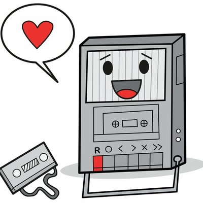 Kawaii Tape Player