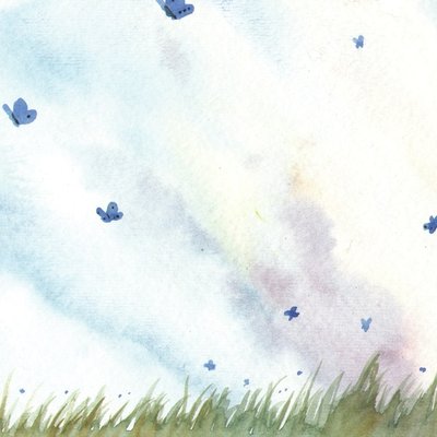 Blue Butterflies