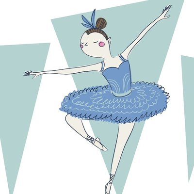 ballerina blue