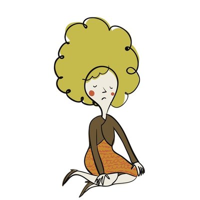 huge hair!