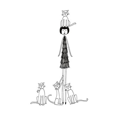Crazy cat lady