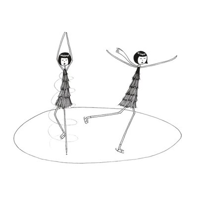 Ice skating