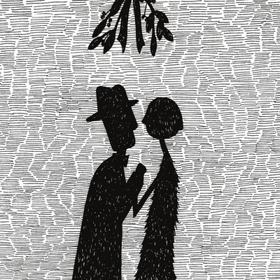mistletoe kiss