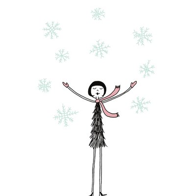 Snowing