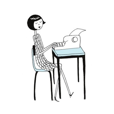 Typewriter table