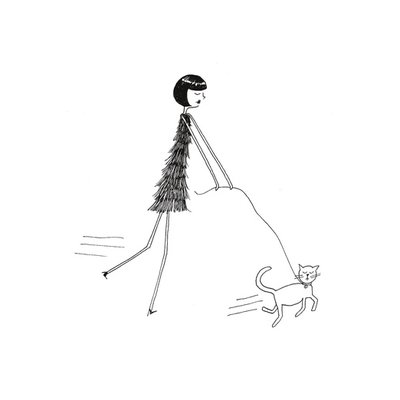 Walking the cat