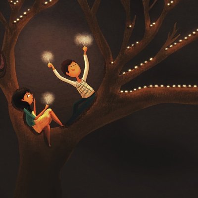 Diwali tree