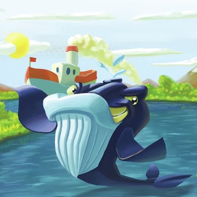 whale emerging