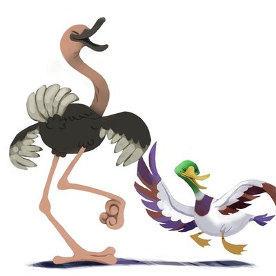 Tango Ostrich & Duck