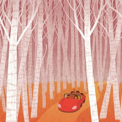 Journey through woods