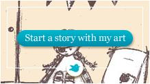 Start a storybird with my art