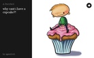 why cant i have a cupcake?!
