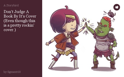 Don't Judge A Book By It's Cover
(Even though this is a pretty rockin' cover.)
