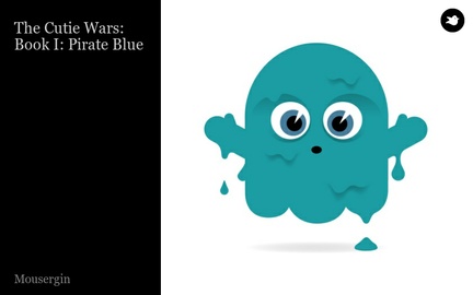 The Cutie Wars: Book I: Pirate Blue