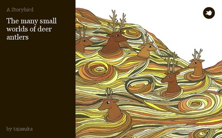The many small worlds of deer antlers