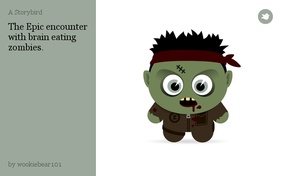 The Epic encounter with brain eating zombies.