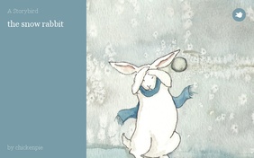 the snow rabbit