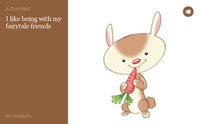 I like being with my fairytale friends