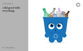 i did good with recycleing