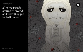 all of my friends around th eworld and what they got for halloween!
