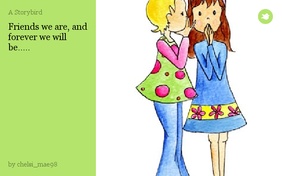 Friends we are, and forever we will be.....