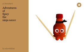 Adventures 
of
Spicy
the 
ninja sauce