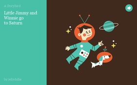 Little Jimmy and Winnie go
to Saturn