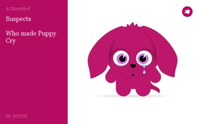 Suspects

Who made Puppy Cry