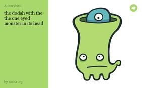 the dodah with the the one eyed monster in its head