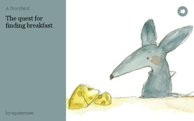 The quest for finding breakfast.