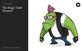The Magic Toilet Monster!