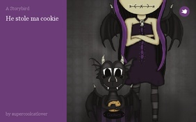 He stole ma cookie
