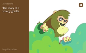 The diary of a wimpy gorilla
